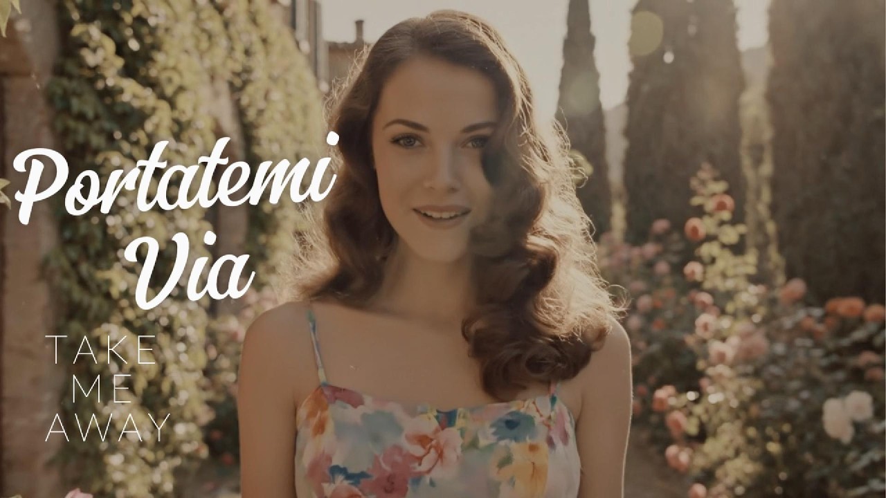 Portatemi Via vB - Take Me Away - Retro Italian Romance Music & 1960s Vintage Beauty