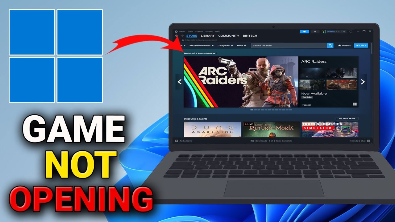 How To Fix Steam Games Not Launching on PC (Steam Game Won’t Start Fix)