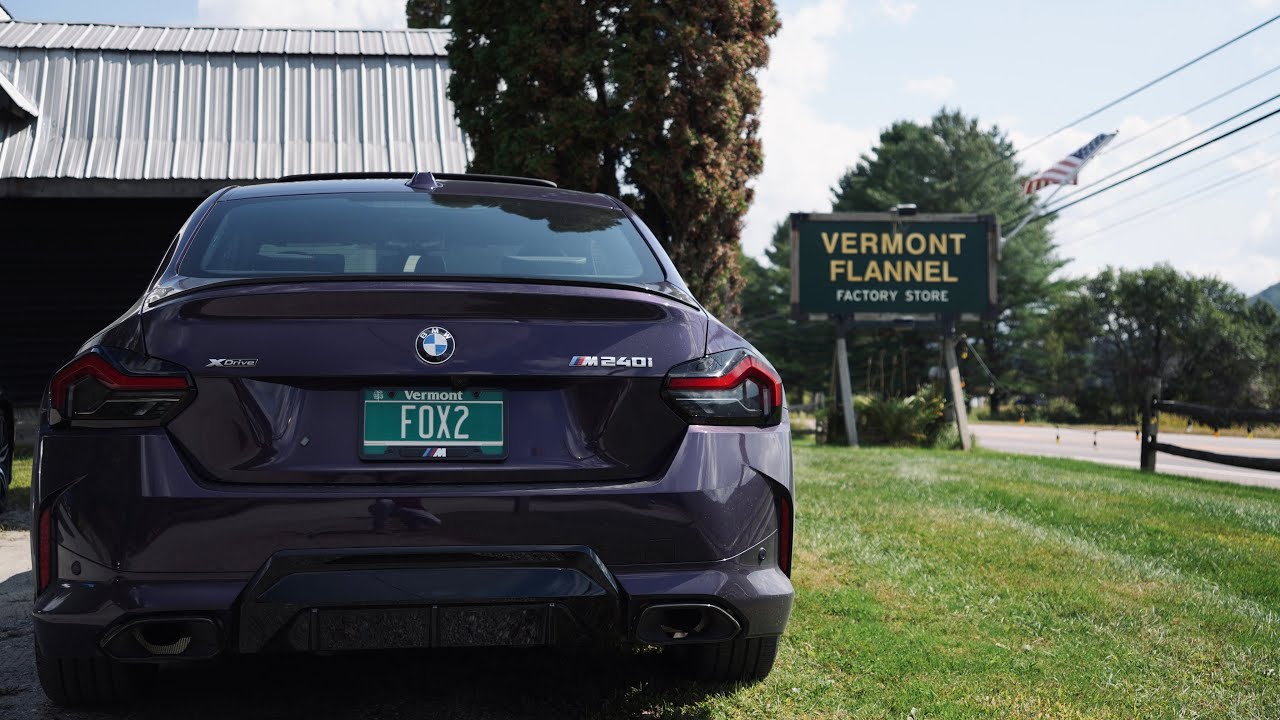 Chasing a Porsche Carrara through the Green Mountain Valley | 2025 BMW M240i