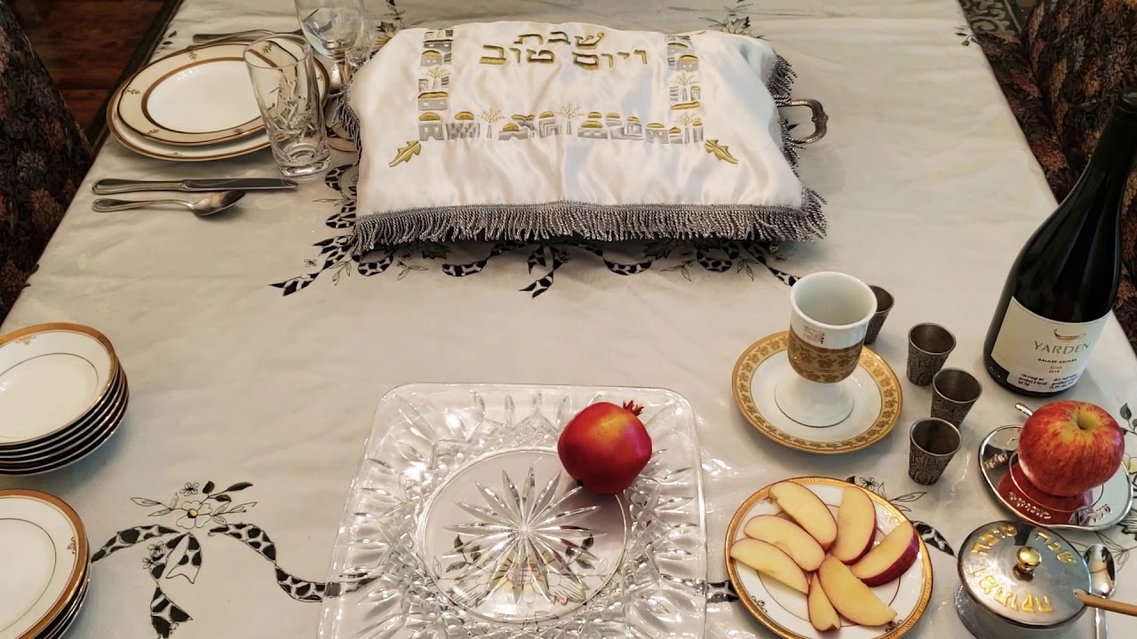 Mesa de Rosh Hashana