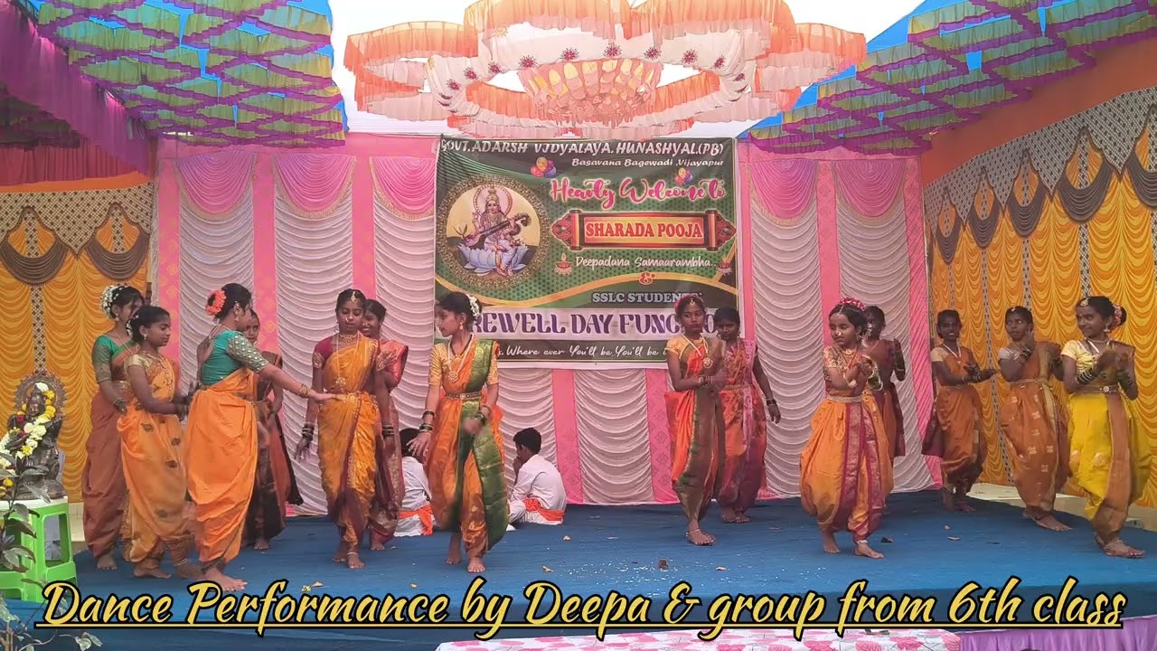 Dance Performance by Deepa & group from 6th class