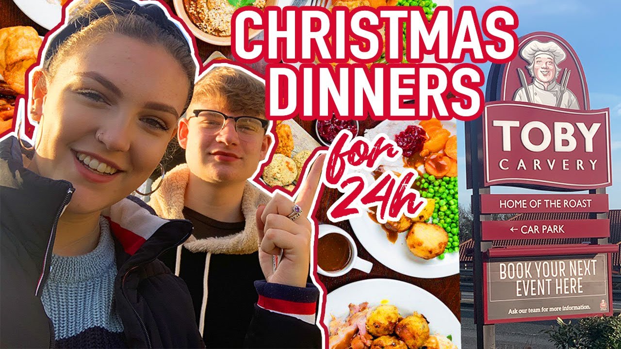 I ONLY ATE CHRISTMAS DINNERS FOR 24HOURS! *and it was gross*