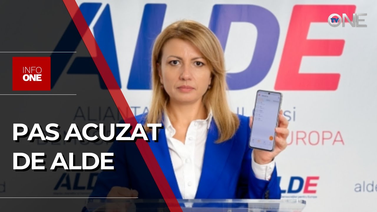 INFO ONE - ALDE ACUZĂ PARTIDUL PAS CĂ AR FOLOSI PROGRAMUL &bdquo;SATUL EUROPEAN&rdquo; PENTRU A RACOLA PRIMARI