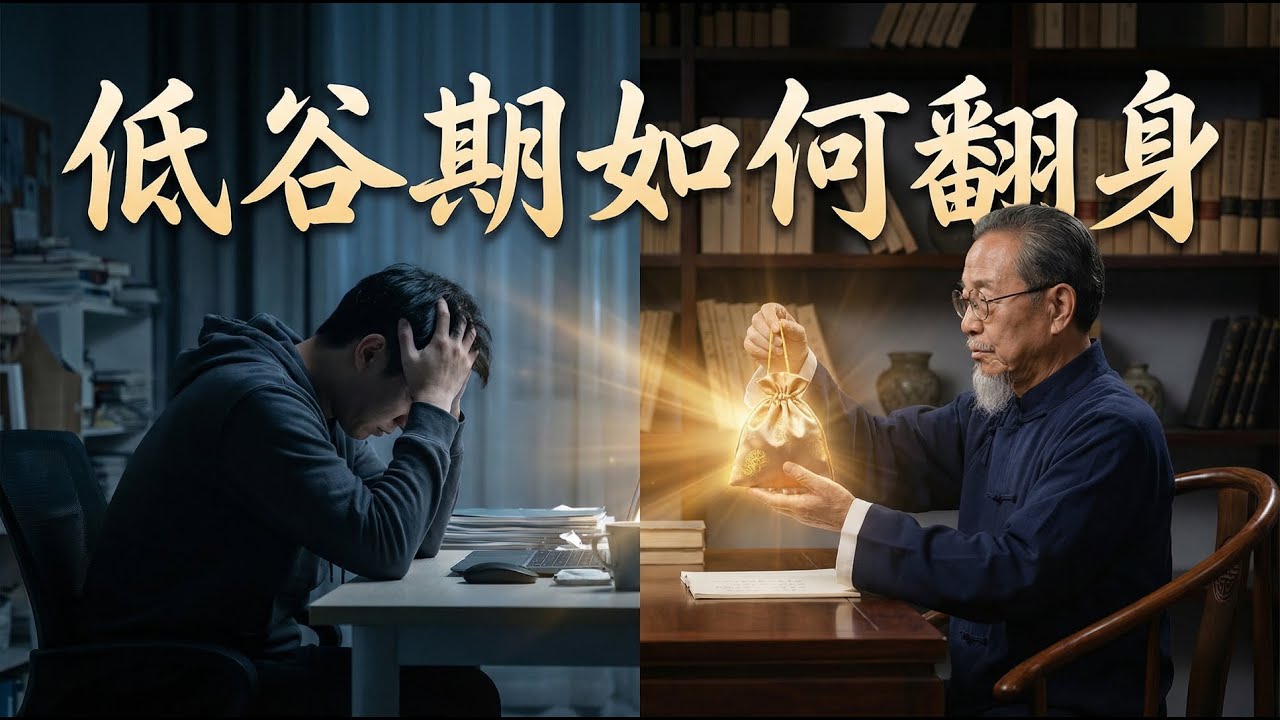 諸葛亮：當你在人生低谷時，請默念這三句話，霉運自會消散。【古聖錦囊】
