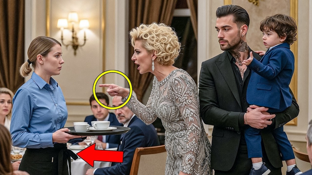 La serveuse a été humiliée devant le patron de la mafia, puis le petit enfant l'a appelée Maman.