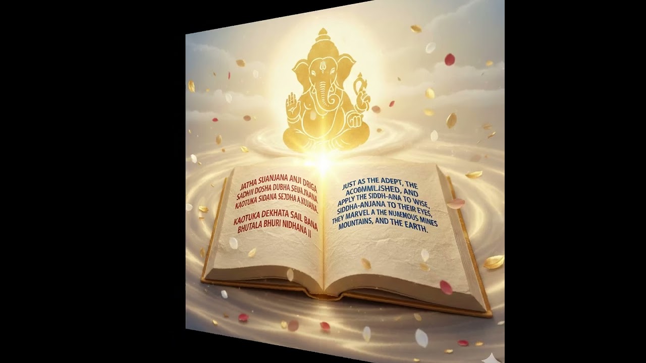 Ramcharitmanas Balkand (Chaupais 3-7) Devotional Awadhi Bhajan with English Meaning