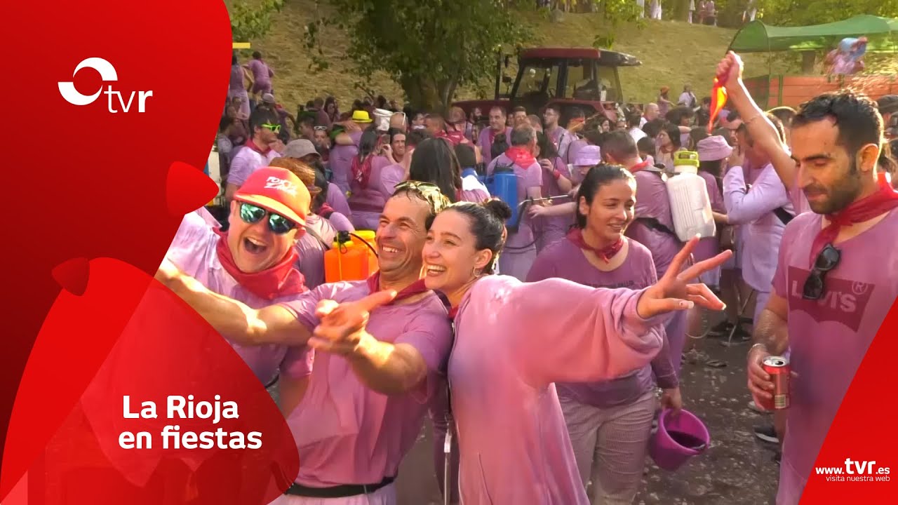 LA RIOJA EN FIESTAS 2022 - BATALLA DEL VINO HARO