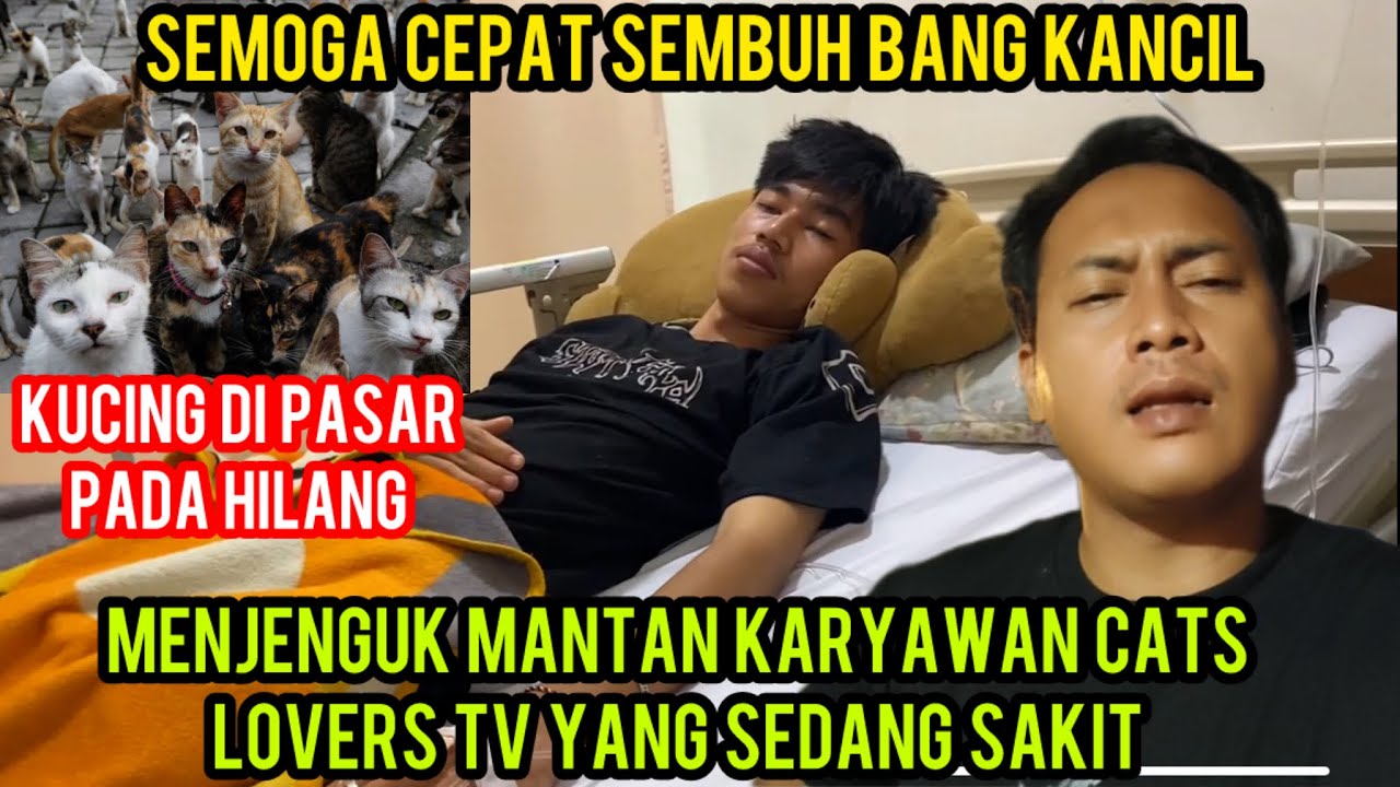 jenguk Mantan Karyawan Cats Lovers Tv Yang Sedang Di Rawat Di Rumah Sakit..‼️