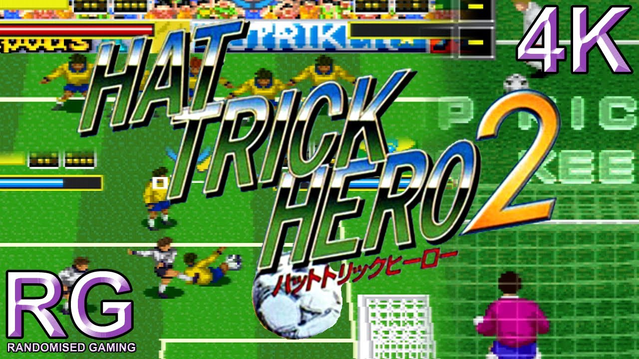Hat Trick Hero 2 - Super Nintendo - Intro, Exhibition Match and Penalty Shoot-out Gameplay [4K60]