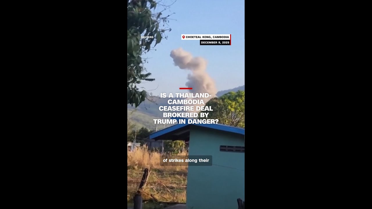 Is a Thailand-Cambodia ceasefire deal brokered by Trump in danger?
