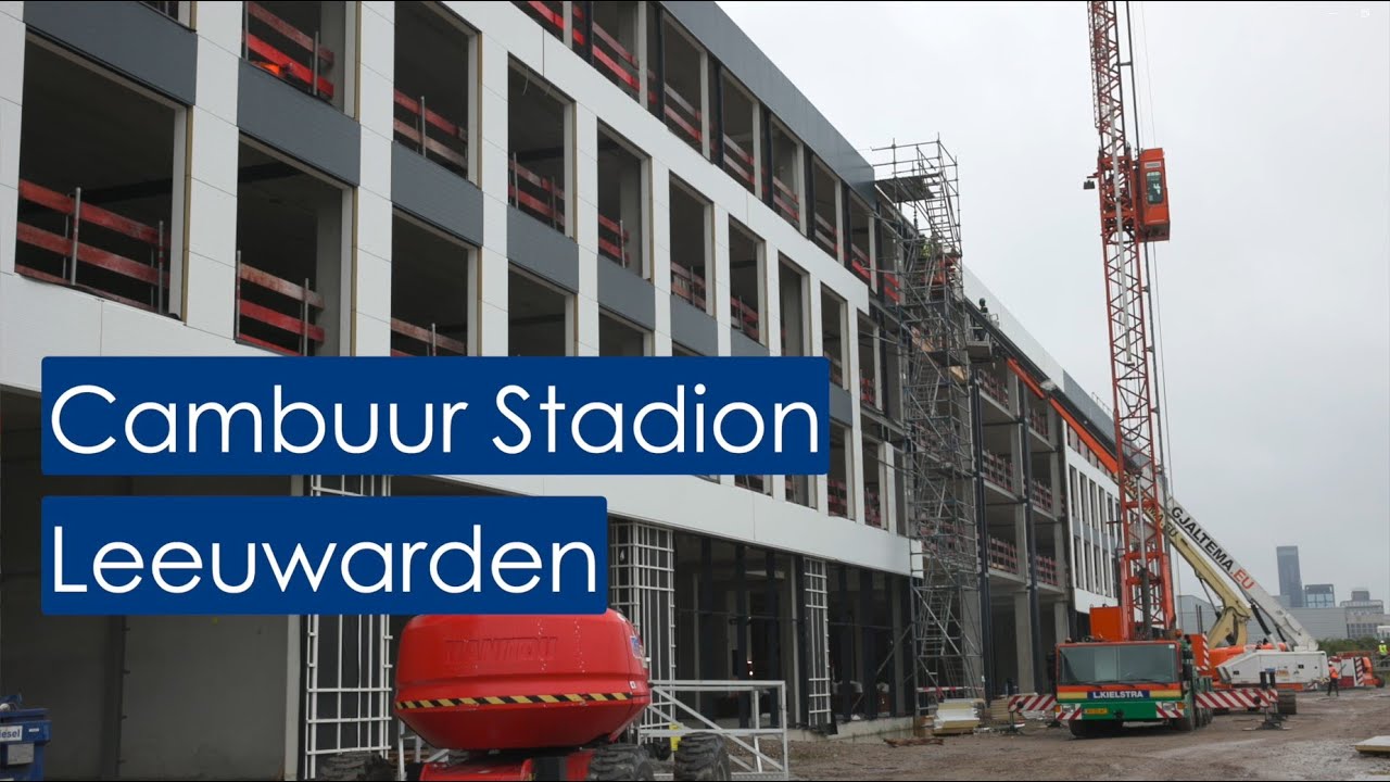 Montagevideo voetbalstadion SC Cambuur Leeuwarden | QuadCore AWP gevelpanelen