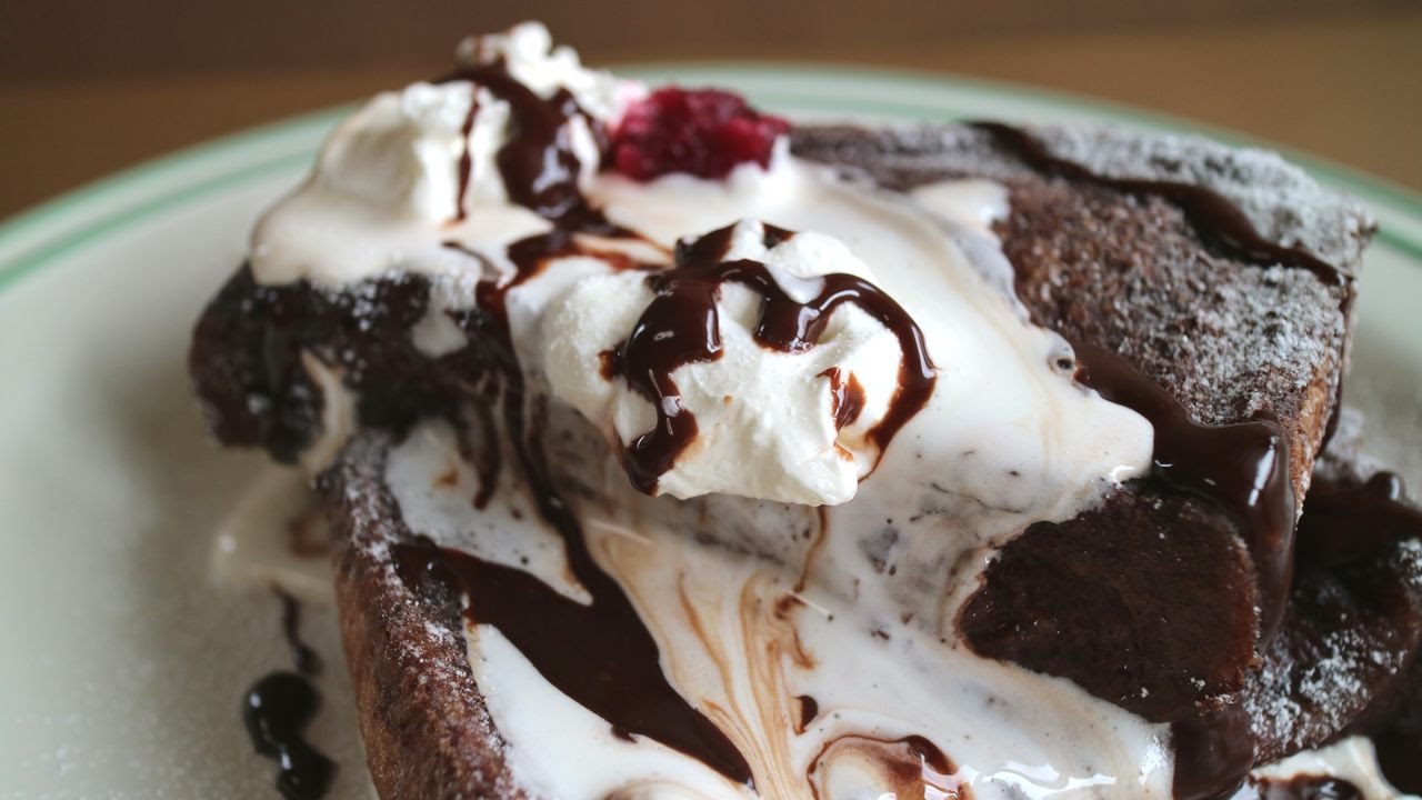 Chocolate French Toast チョコフレンチトースト～甘いけどハマる味!
