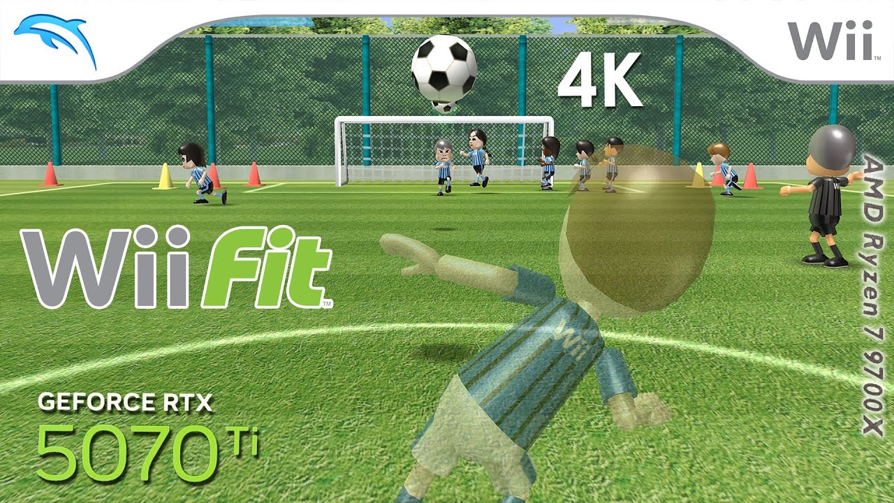 Wii Fit (4K / 2160p / 60fps) | Dolphin Emulator 2512-200 | Nintendo Wii