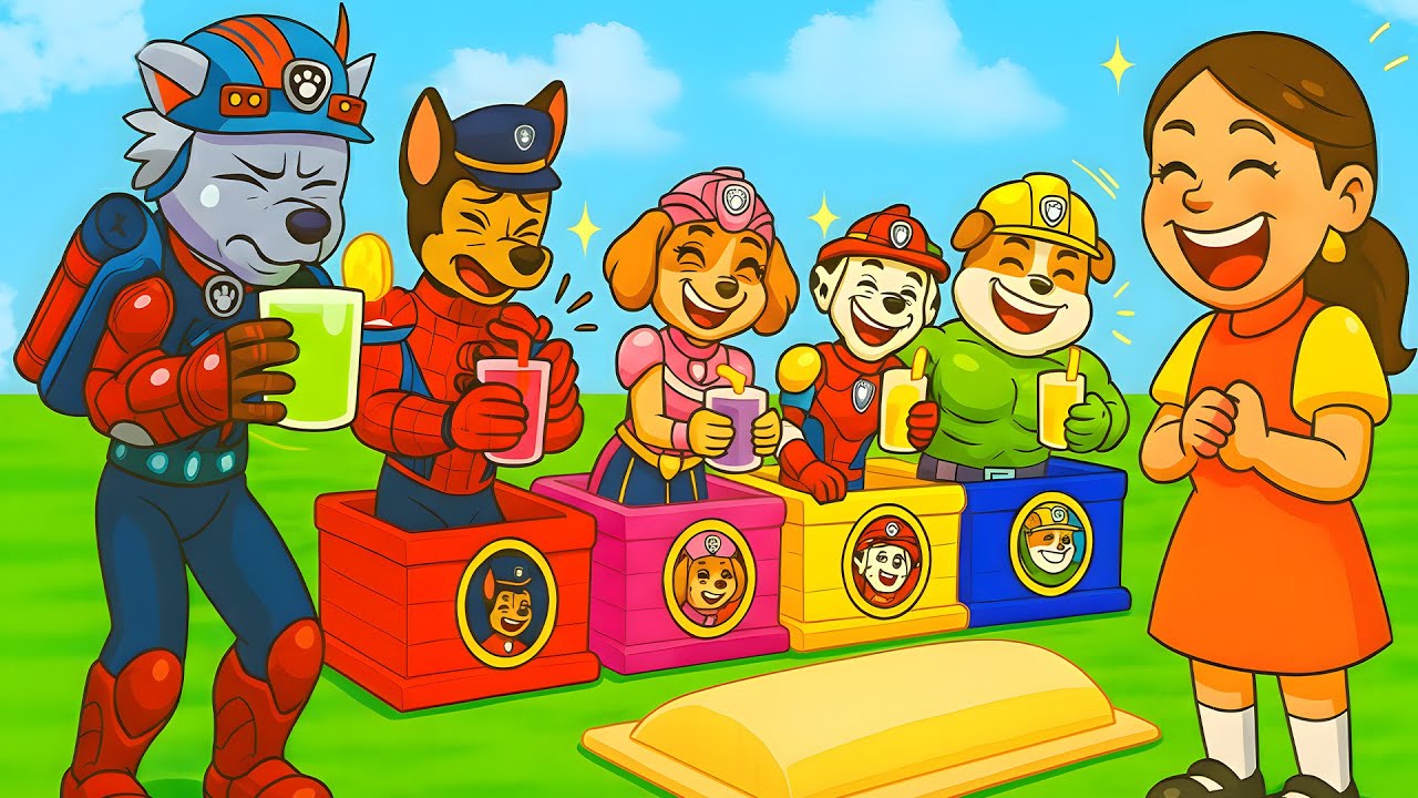¡OMG! ¿Por qué a PAW PATROL le falta color? Por favor, no llores, Skye - PAw PAtrol en Español