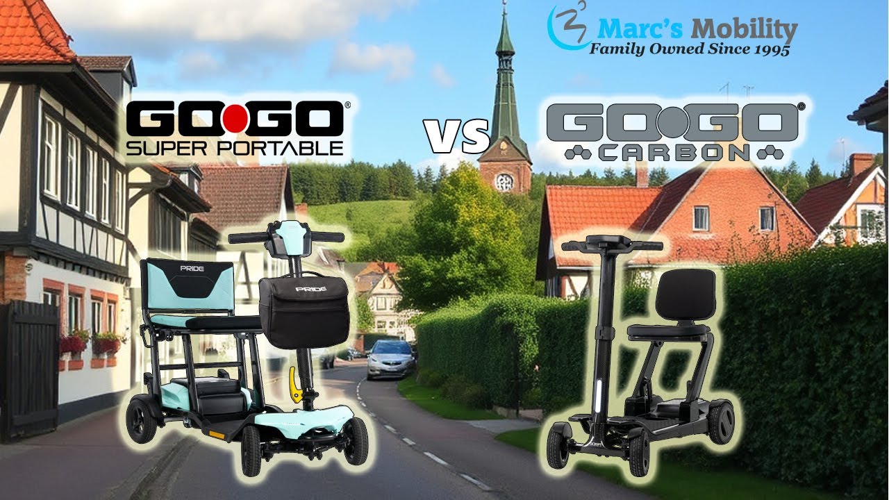Best Lightweight Folding Scooters: GoGo Carbon vs GoGo Super Portable Showdown!