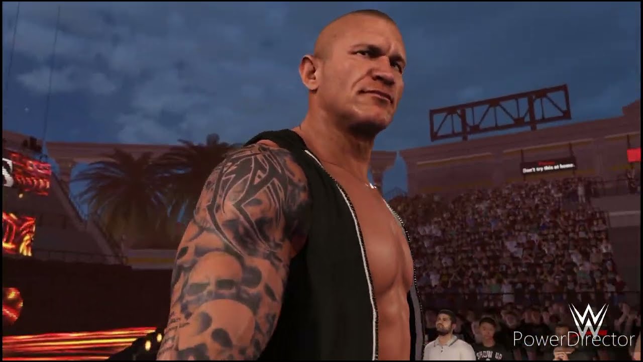 Randy Orton VS Gunther WWE2K24 World Title Match