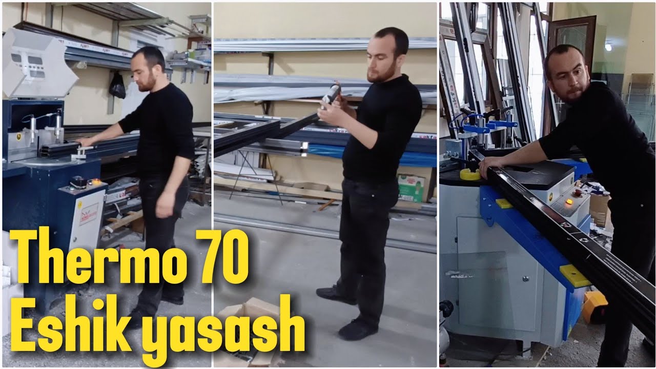 Thermo 70 eshik yasash | Thermo 70 deraza yasash