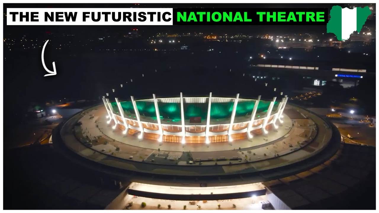 This Is Not Europe, Its The New Futuristic National Theatre In Lagos Nigeria
