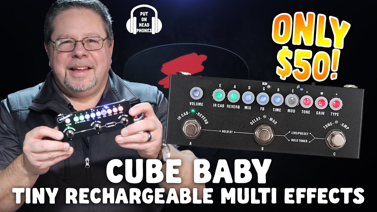 CUBE BABY TINY RECHARGEABLE MULTI EFFECTS