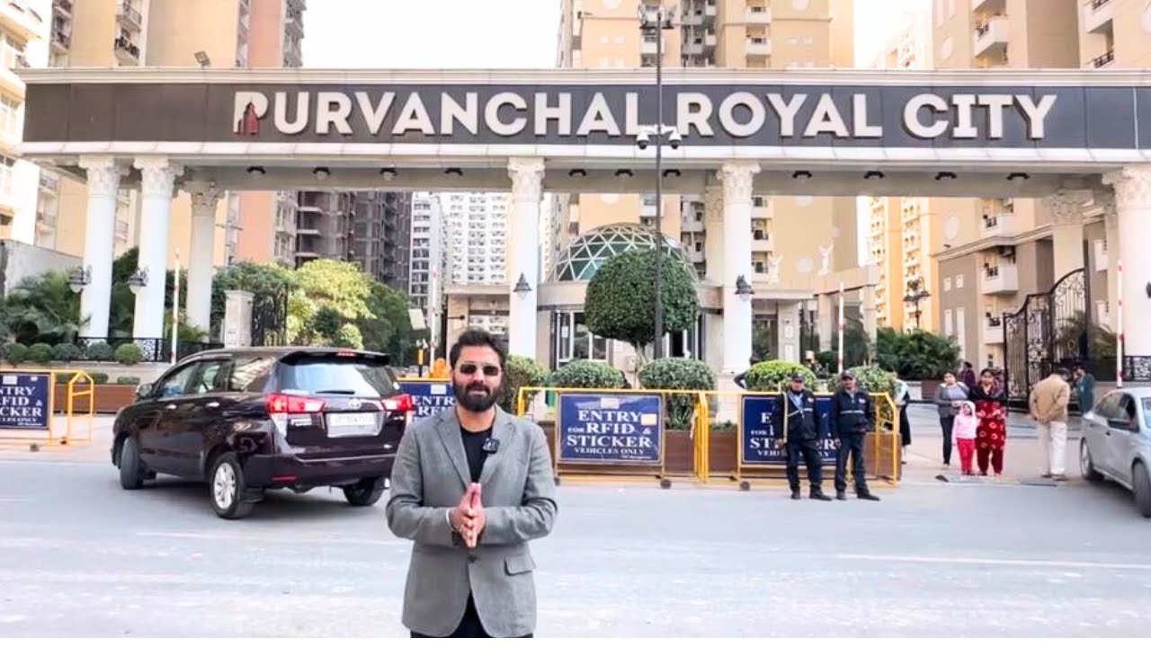 PURVANCHAL ROYAL CITY ☎️ 7206165093 / 9289282228 || CHI - V SEC GREATER NOIDA || READY FLATS 🏡
