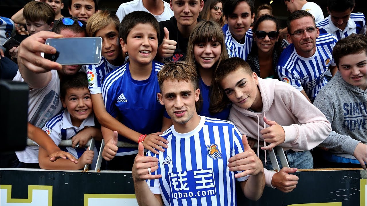 Presentación Adnan Januzaj  en Anoeta 13/07/2017