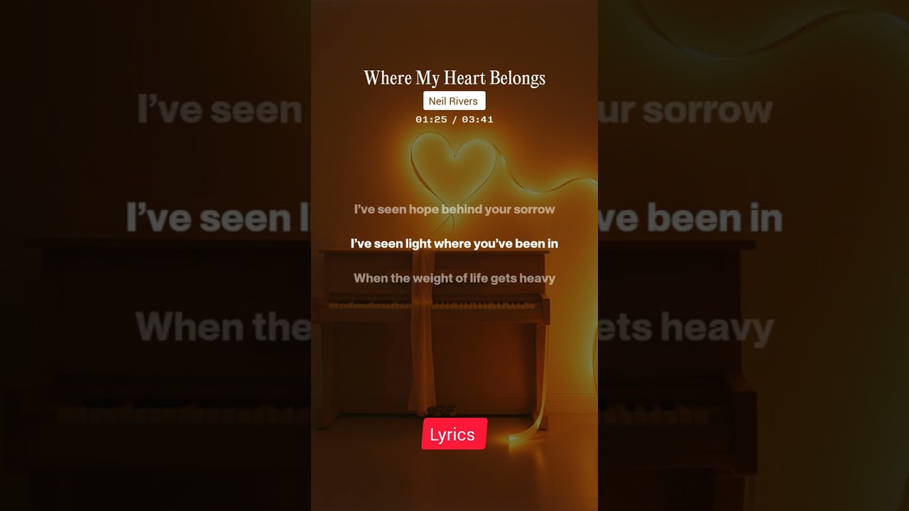 Where My Heart Belongs (Official lyric Video)