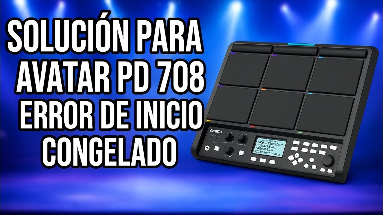 SOLUCIÓN!! Avatar PD 708 con ERROR de  pantalla de Inicio Congelada