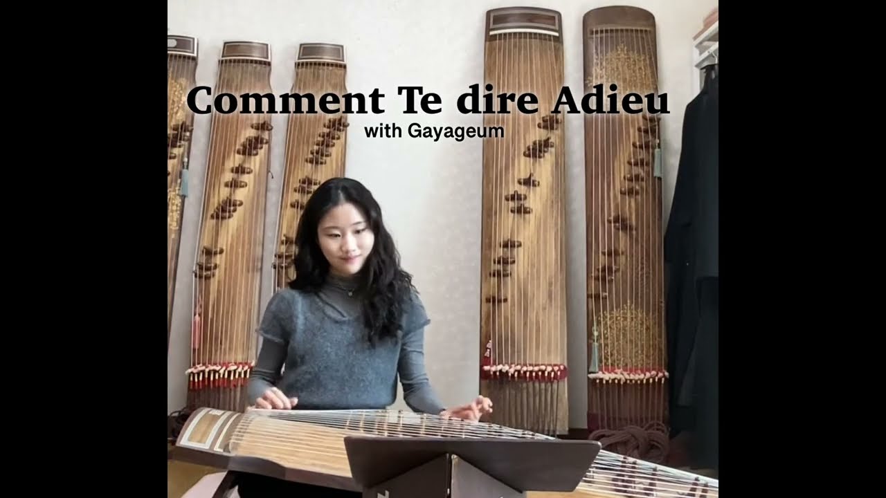 Comment Te dire Adieu 25현 가야금 커버 