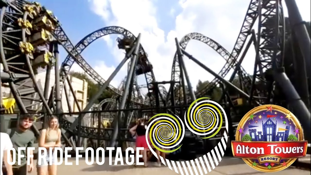 The Smiler Alton Towers Off Ride Footage