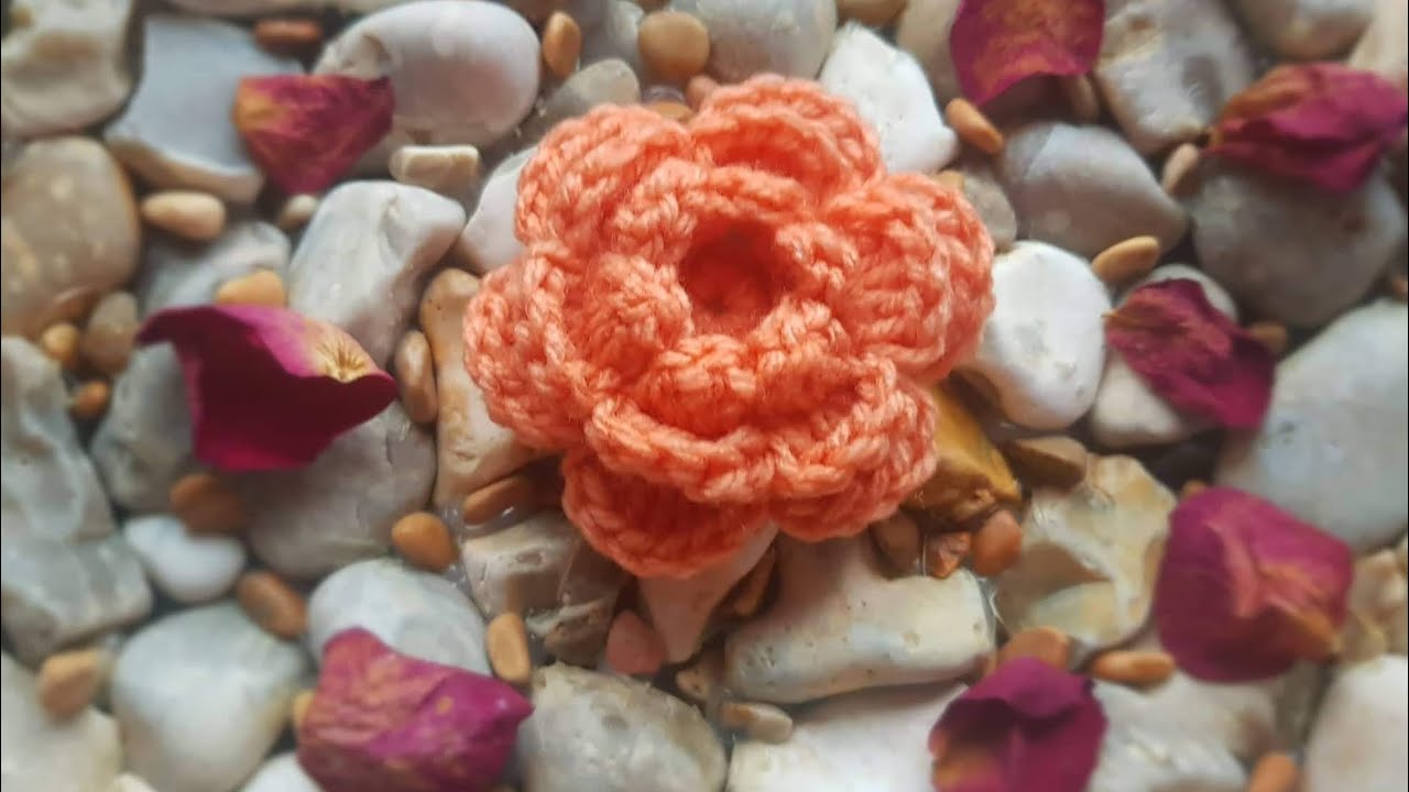 TUTORIAL: Come realizzare una rosa d’Irlanda ad uncinetto/Rosa con bocciolo ad uncinetto!