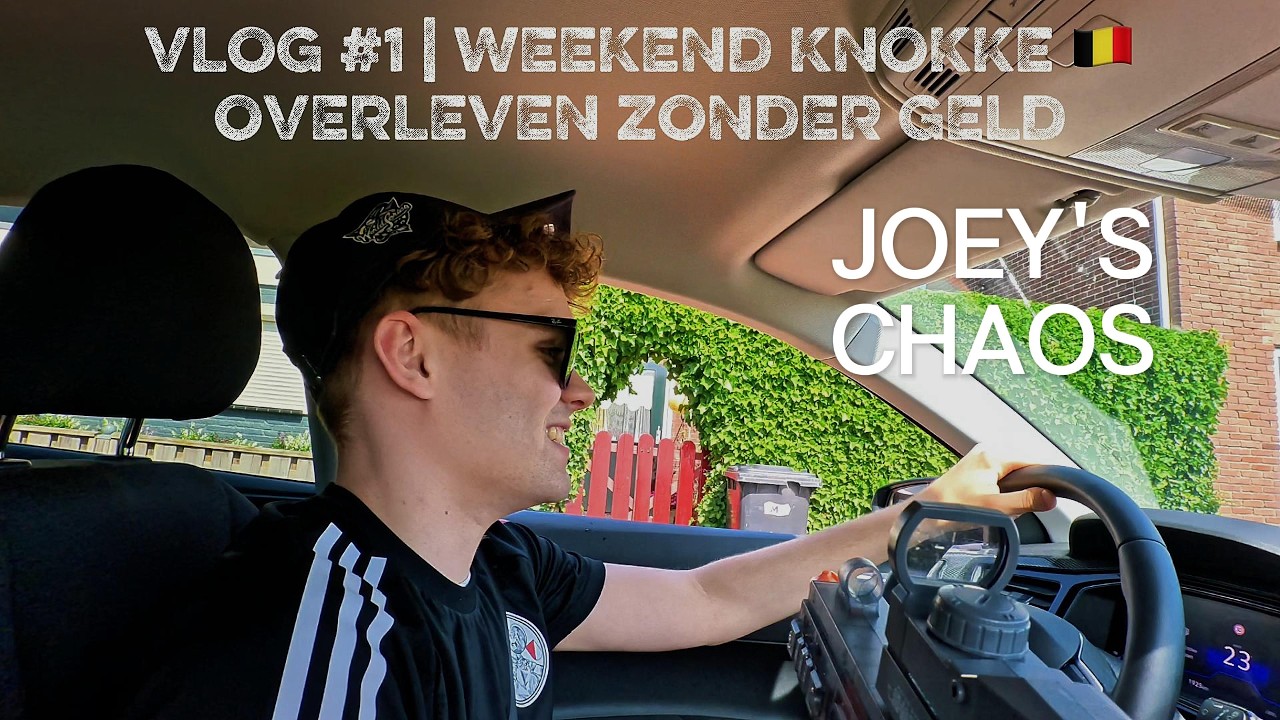 🇳🇱🇧🇪 24 UUR IN KNOKKE | OVERLEVEN ZONDER GELD 💰 #vlog1