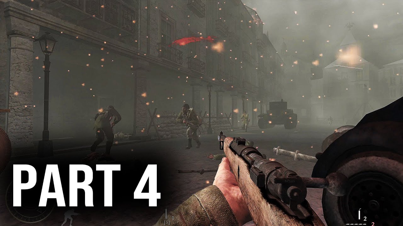 Call of Duty Spain at War Gameplay Part 4 - Battle of Teruel