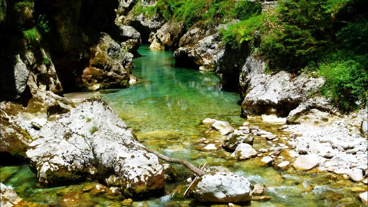 Egy álomszép hely Szlovéniában  - A Tolmin Szurdok | Tolminska Korita