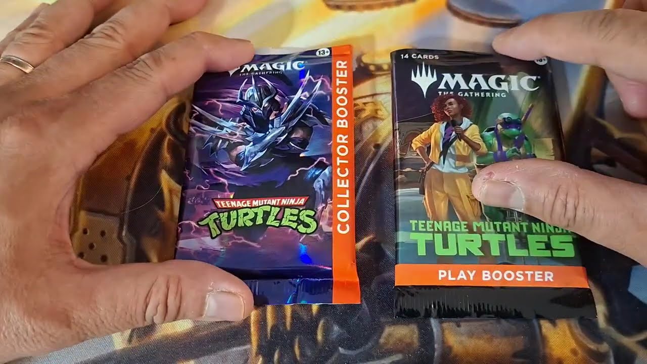 MTG: Magic the Gathering Teenage Mutant Ninja Turtles collector booster  opening !