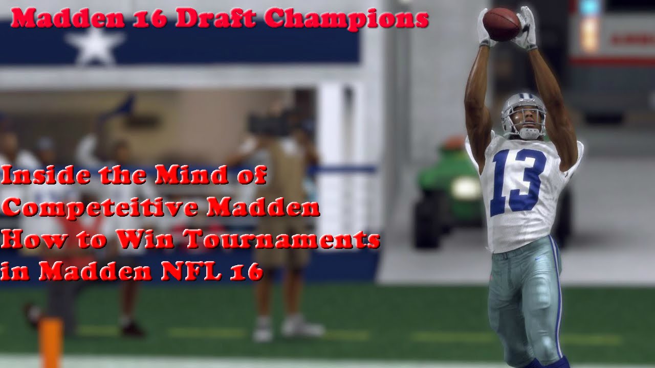 Madden 16 Tips - How to Win Tournaments in Madden 16