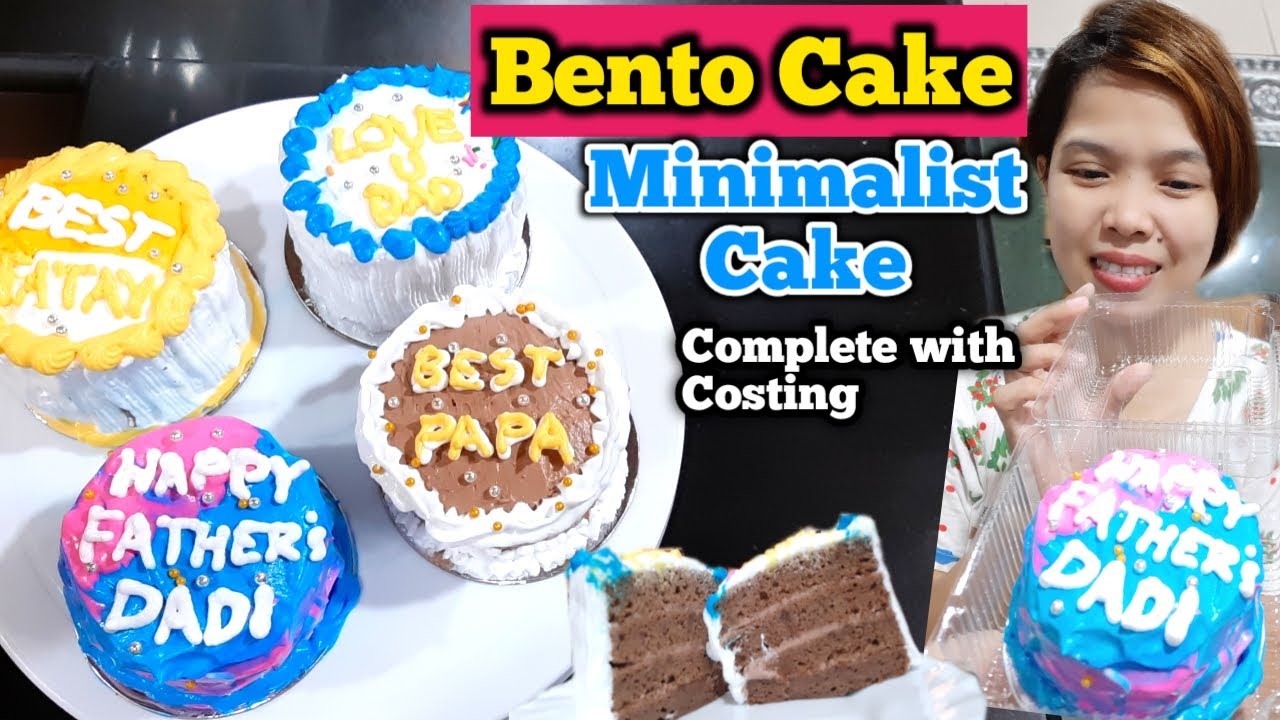 Bento Cake PangNegosyo Recipe Complete With Costing