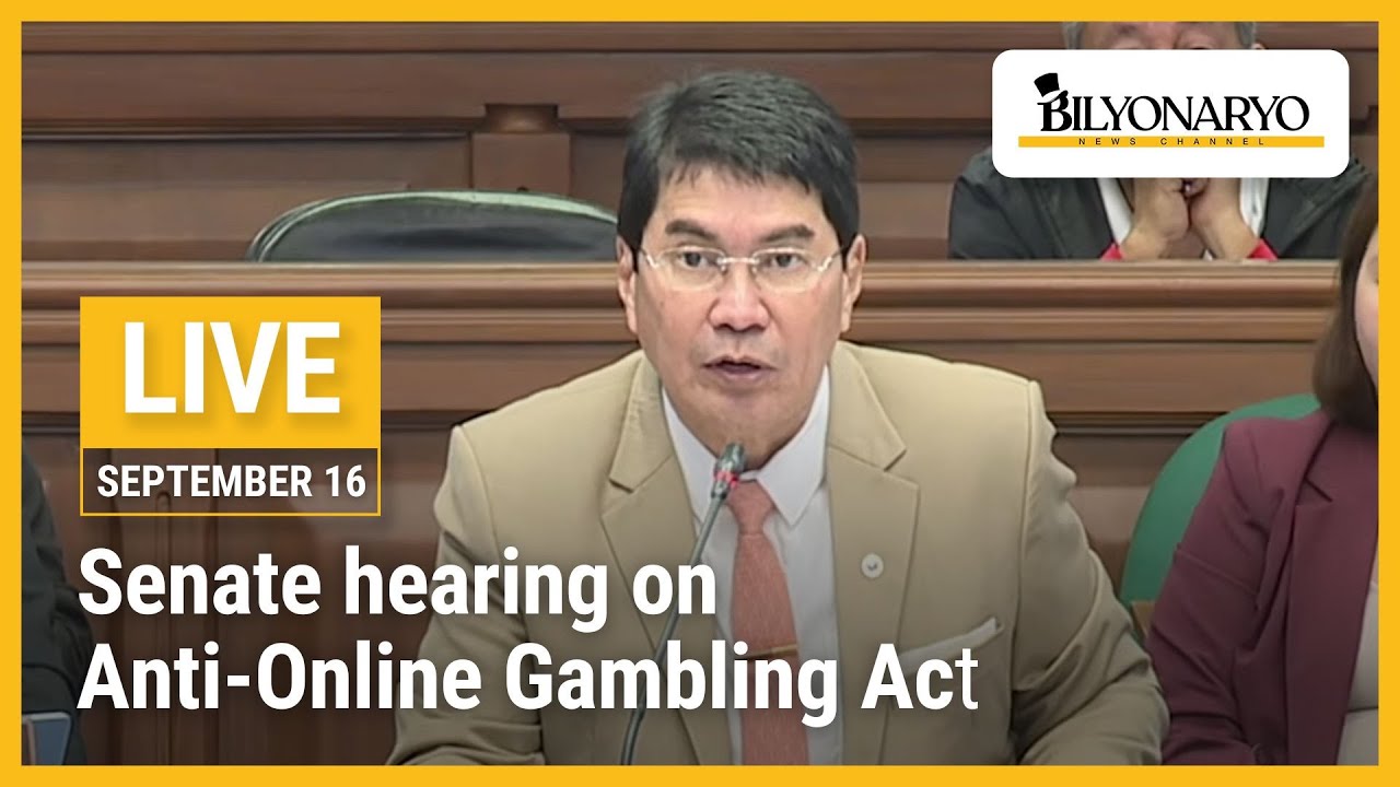 LIVE: Senate hearing on Anti-Online Gambling Act | September 16, 2025