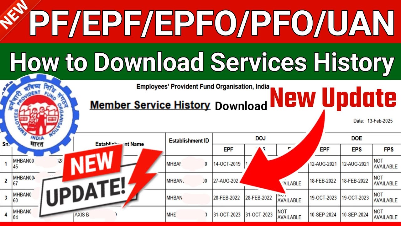 pf services history kaise dekhe online in hindi || how to download PF history || @ssmsmarttech