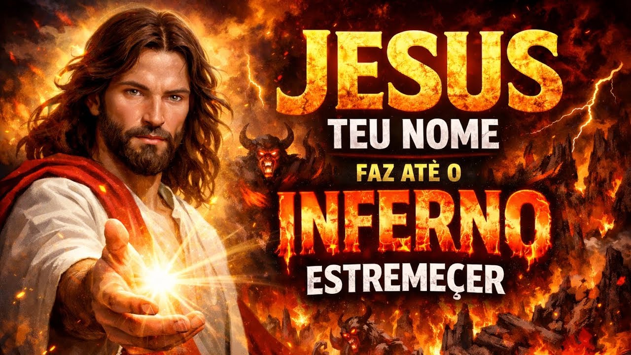  Jesus: O Nome que faz o Inferno Estremecer é autoridade sobre toda escuridão, cura para a alma .