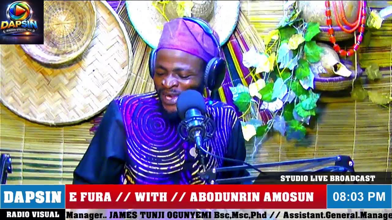 E FURA // WITH // ABODUNRIN AMOSUN