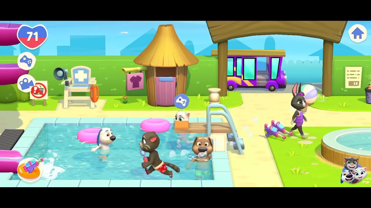 Tom and friends village