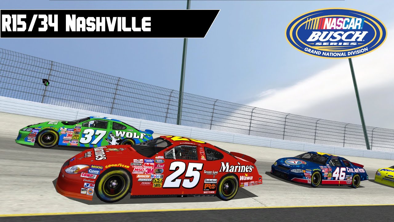 Trace Adkins Chrome 300 Race 15/34 - 2003 NASCAR Busch Series Career Mode