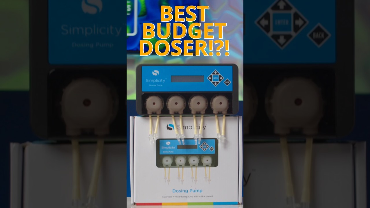 Did Simplicity Make the Best, Affordable Reef Tank Doser?? #brstv #aquarium