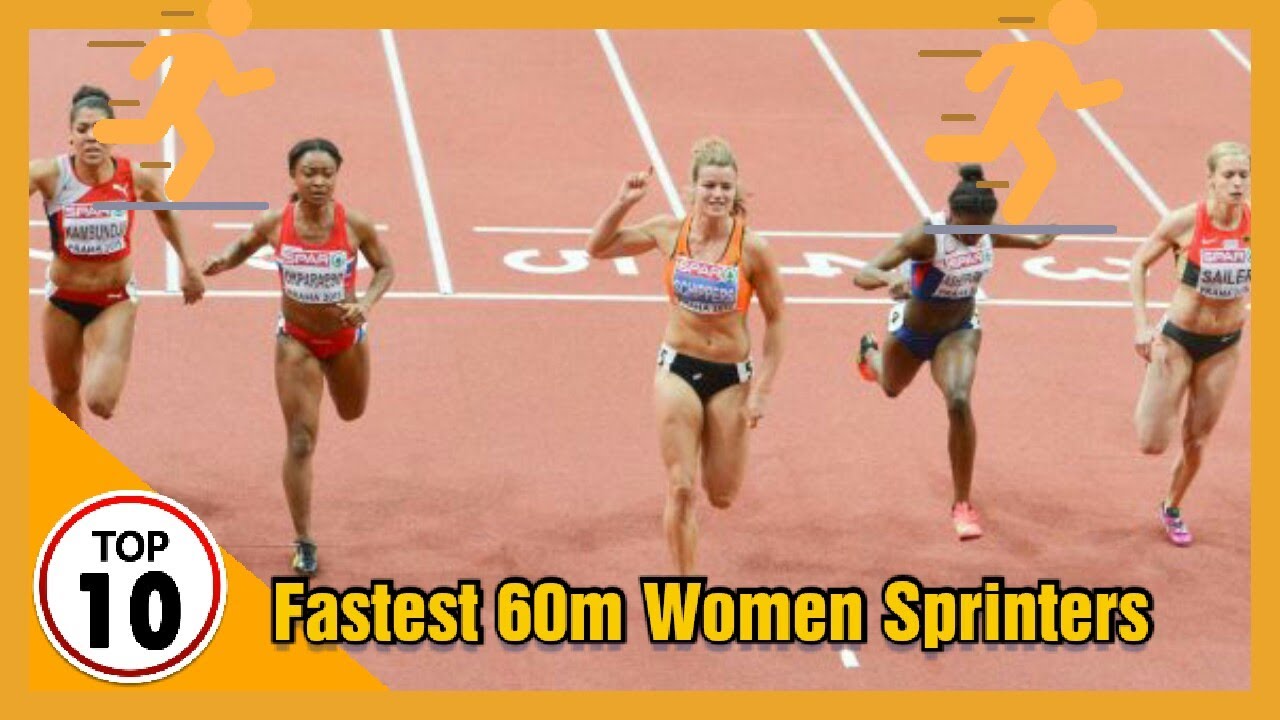 Top 10 Fastest 60m Runners In The World(women)