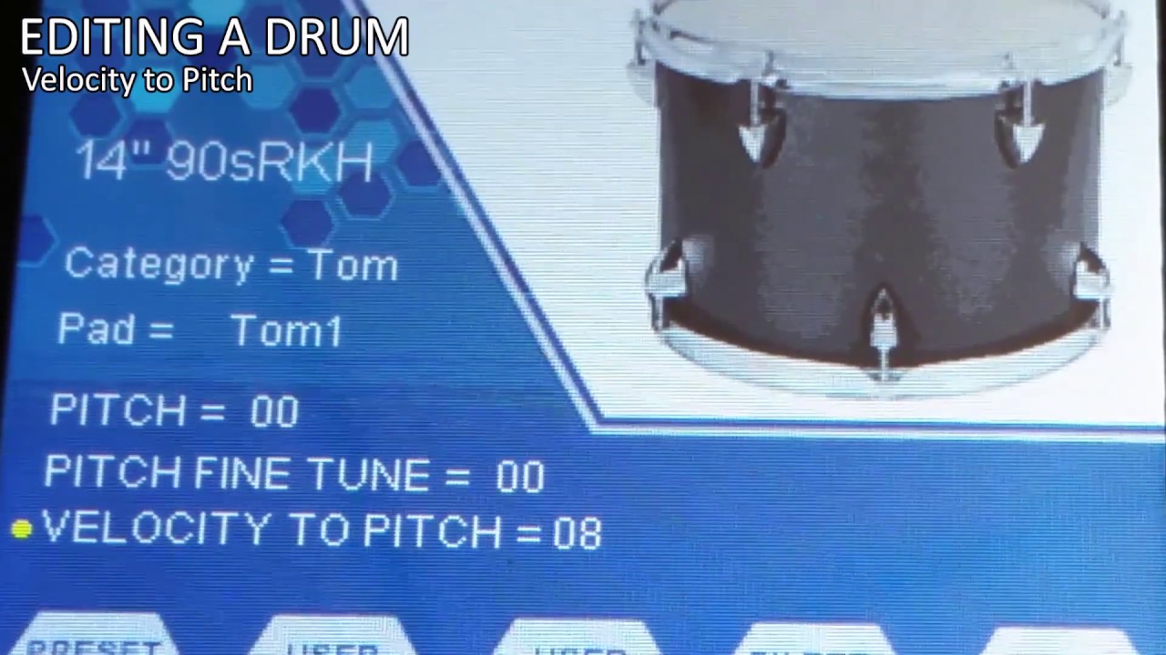 Simmons SD1200 &ndash; Drum and Kit Editing Basics