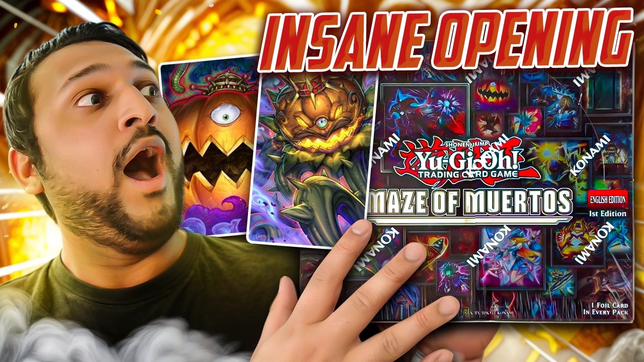 Yu-Gi-Oh! NEW Maze of Muertos Booster Box Opening | THESE PULLS WERE INSANE!!!