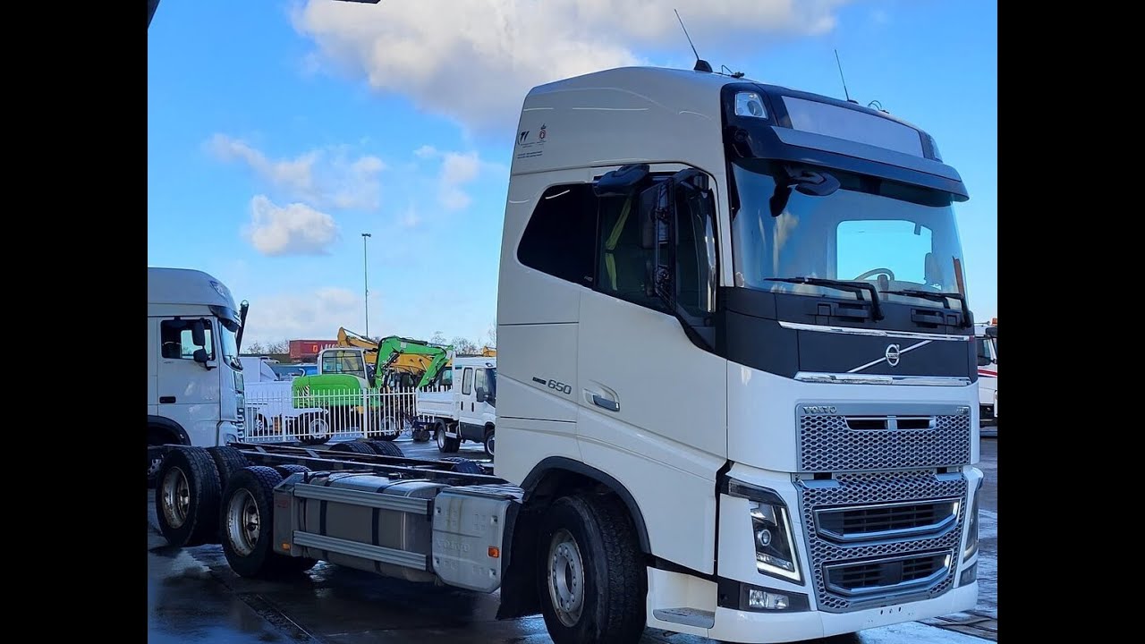 Used 2018 Volvo FH16 650 6X2 Chassis Truck | Trucks Market