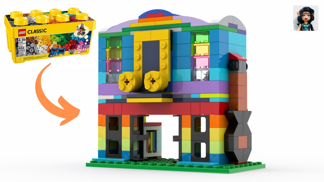MUSIC STORE Lego classic 10696 ideas How to build