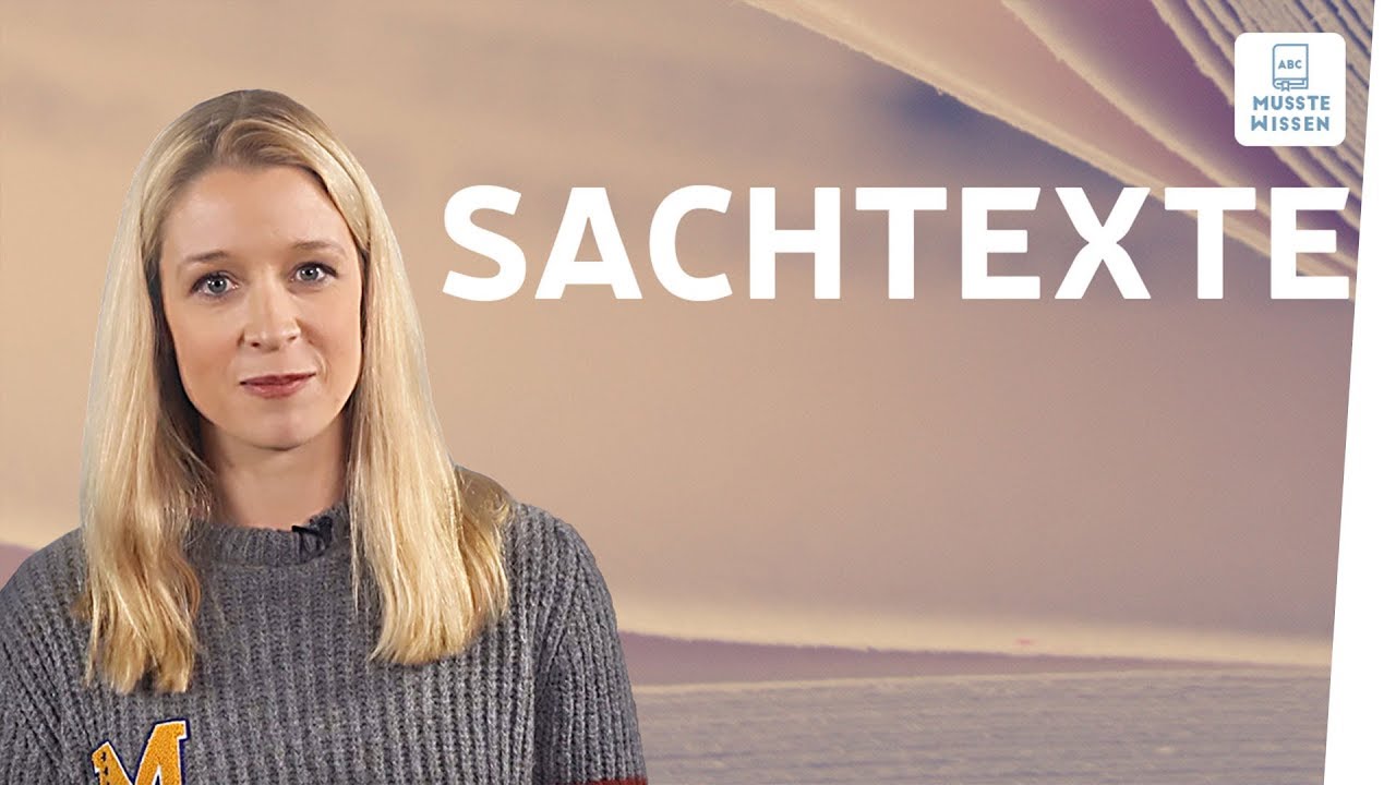 Sachtexte zusammenfassen I musstewissen Deutsch