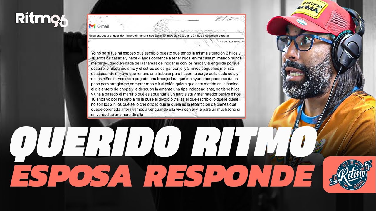 RESPUESTA AL QUERIDO RITMO: Después de 10 años, busqué afuera... Y TEMO DEJARLA POR LOS NIÑOS